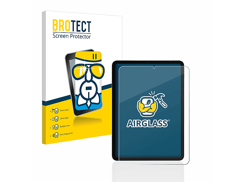 BROTECT Airglass klare Schutzfolie(für Apple iPad Air 4 WiFi 2020 (4. Gen.))
