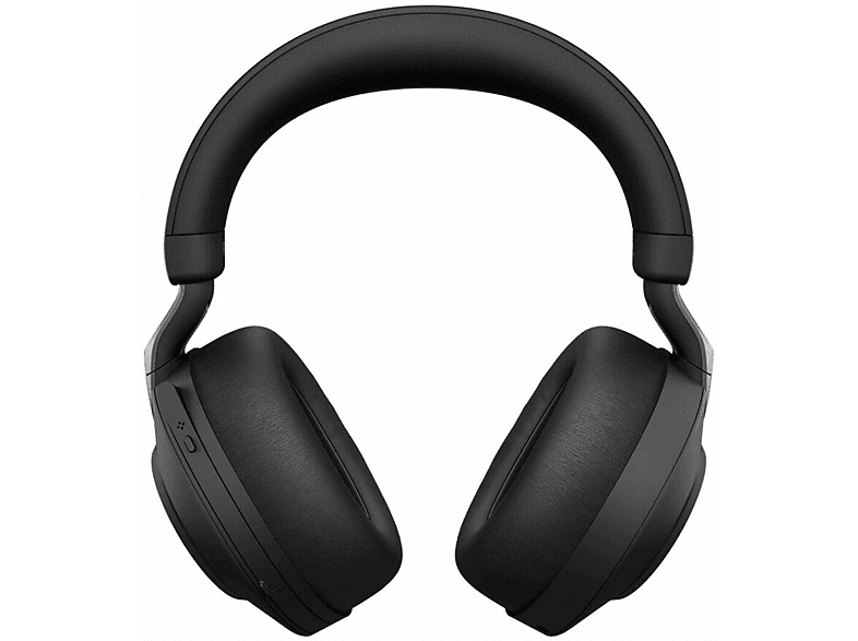 JABRA Evolve2 85 MS Stereo Headset Over-Ear schwarz(Bluetooth, kabellos, ANC, USB-C), Over-ear Kopfhörer black