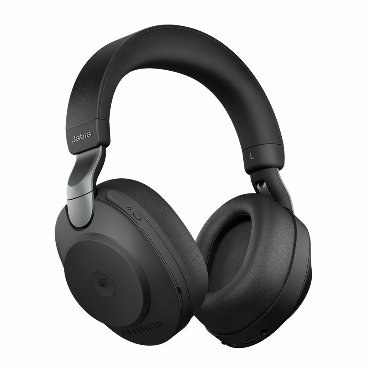 schwarz(Bluetooth, MS ANC, USB-C), Kopfhörer black kabellos, JABRA Stereo Headset 85 Over-ear Over-Ear Evolve2