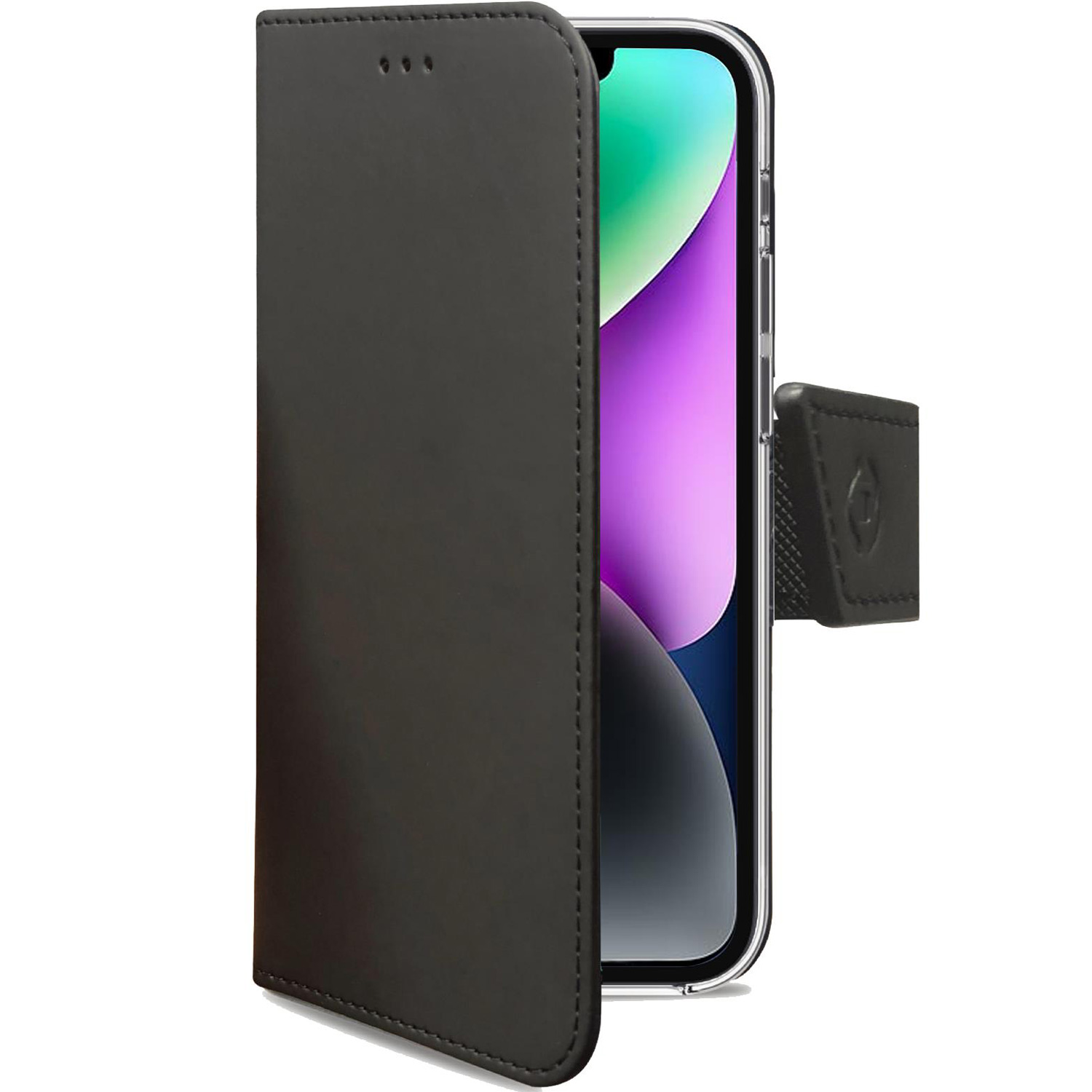 CELLY WALLY CASE IPHONE 14 BLACK Custodie per Apple (brand) iPhone 14, Black