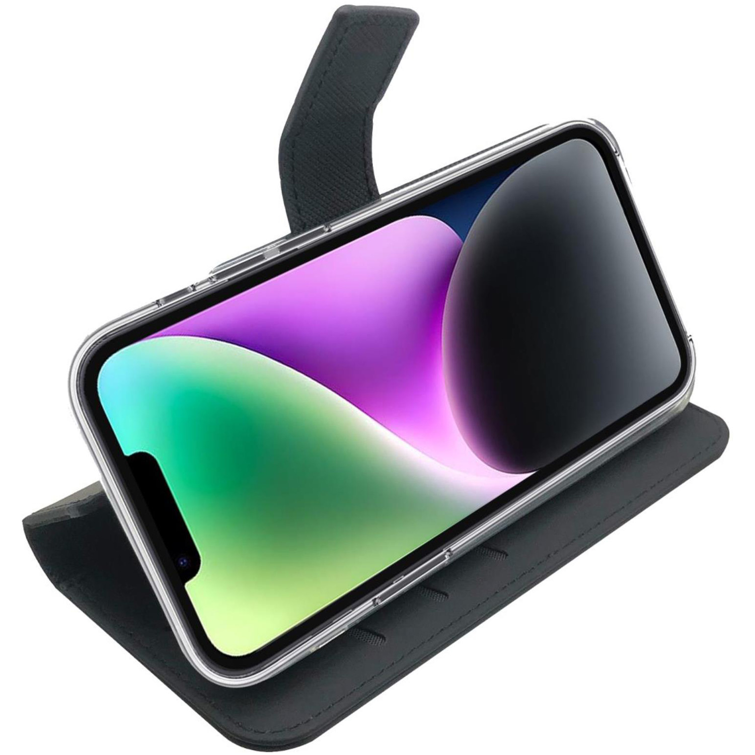 CELLY WALLY CASE IPHONE 14 BLACK Custodie per Apple (brand) iPhone 14, Black