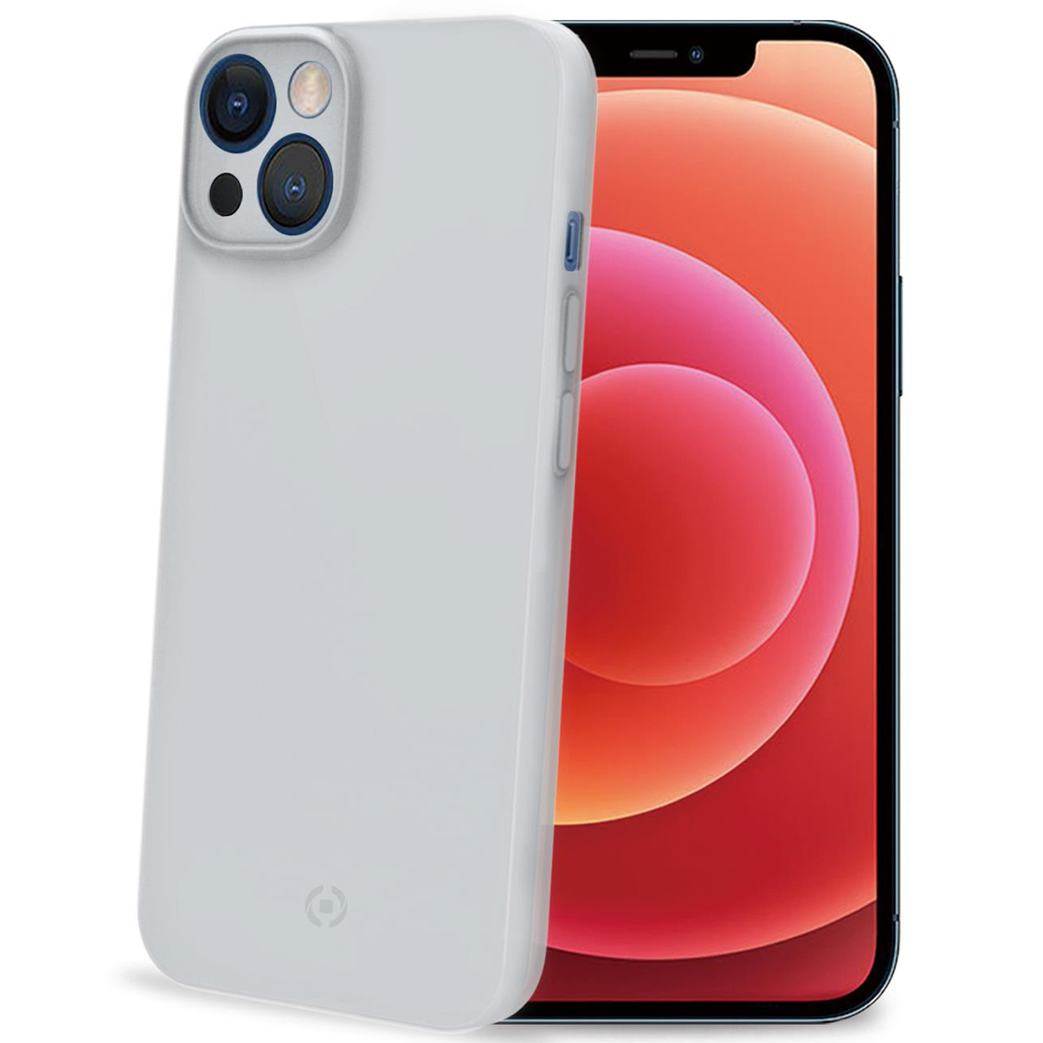 CELLY Protettiva SPACE1024WH Custodia per Apple iPhone 14, Bianco