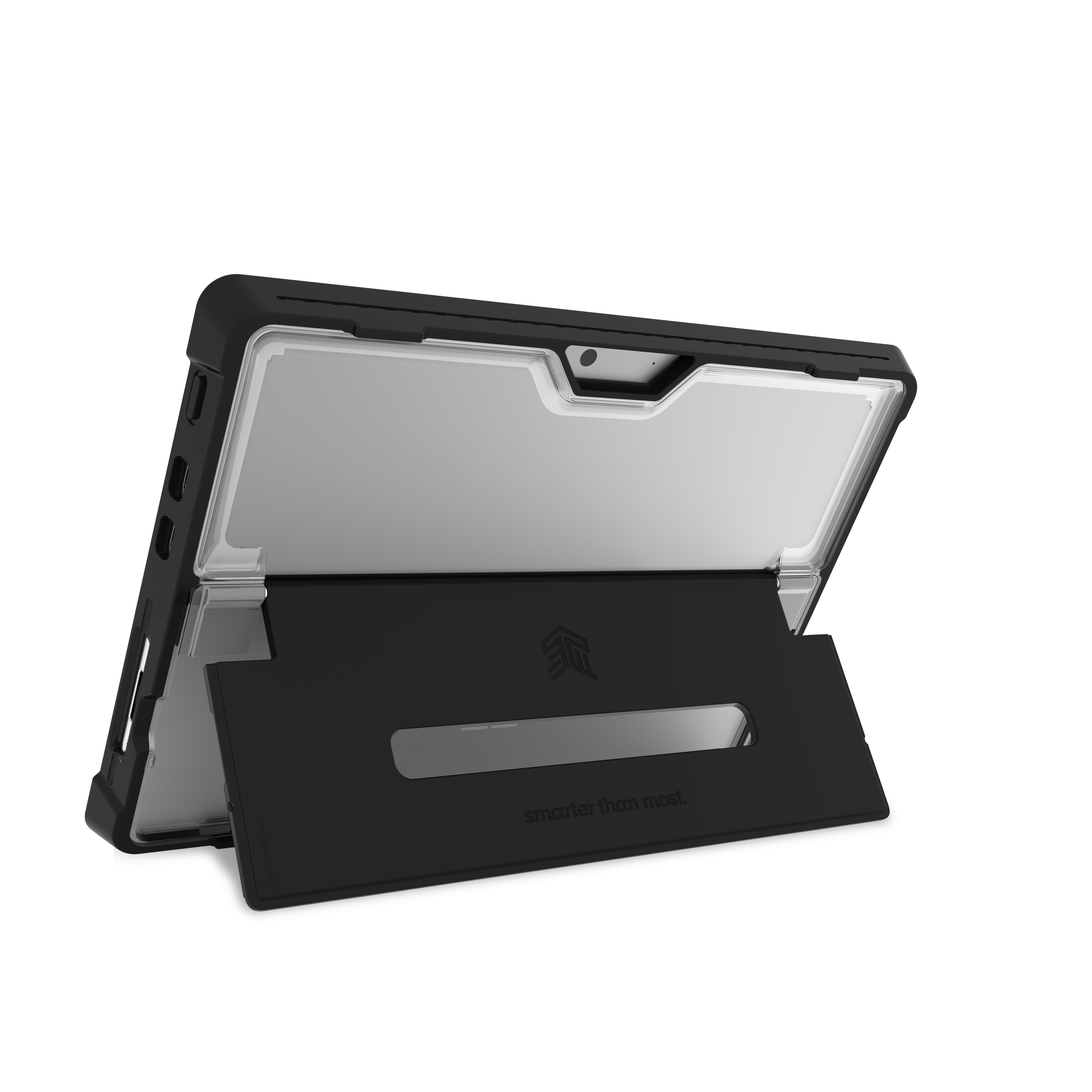 Backcover für Grau Kunststoff, STM Microsoft Dux Tablet-Case Shell