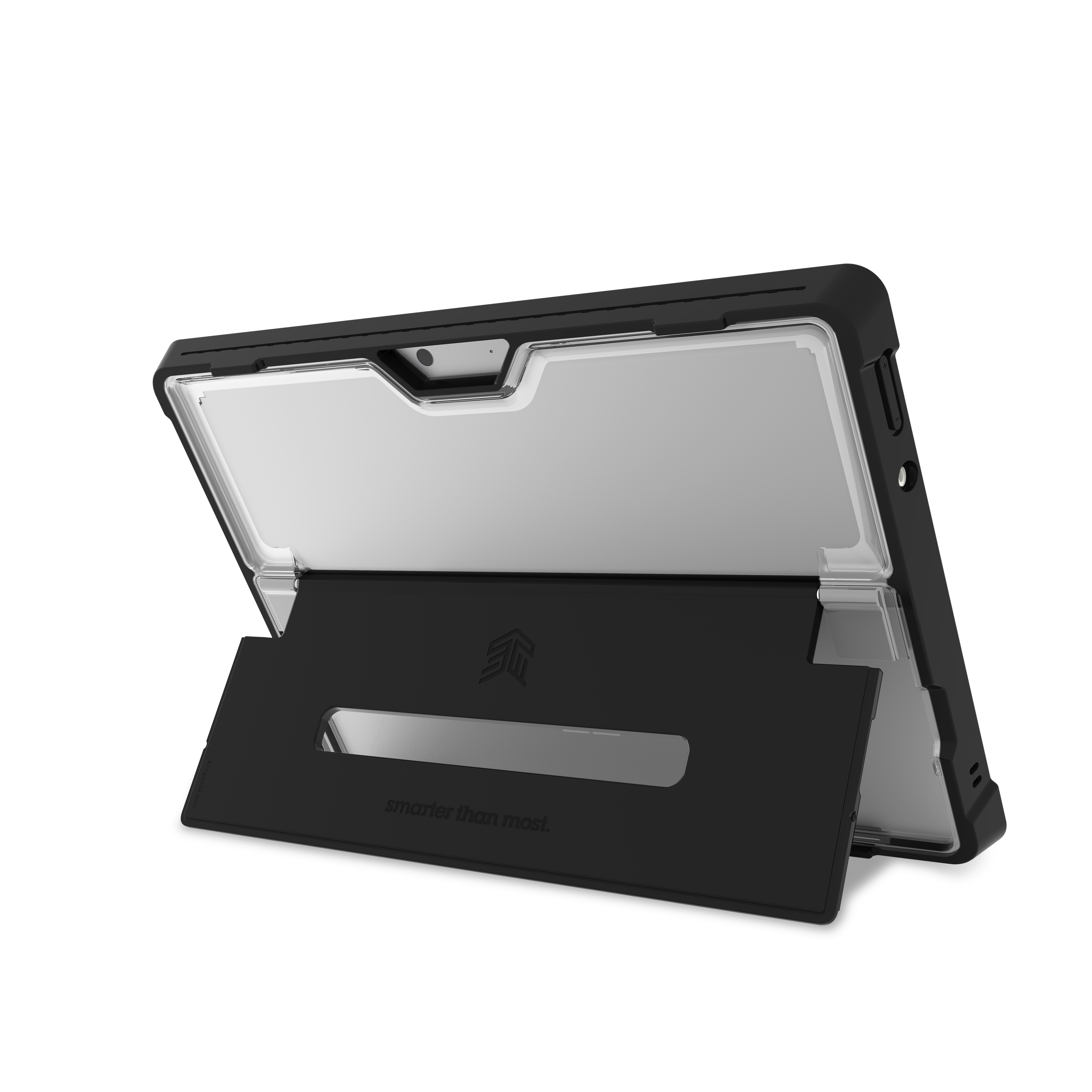 STM Dux Shell Tablet-Case Kunststoff, Backcover Grau für Microsoft