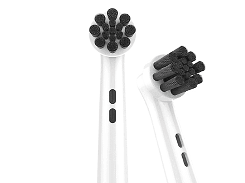 INF 16er-Pack Ersatz-Aufsteckbürsten Bamboo Charcoal Clean Aufsteckbürsten