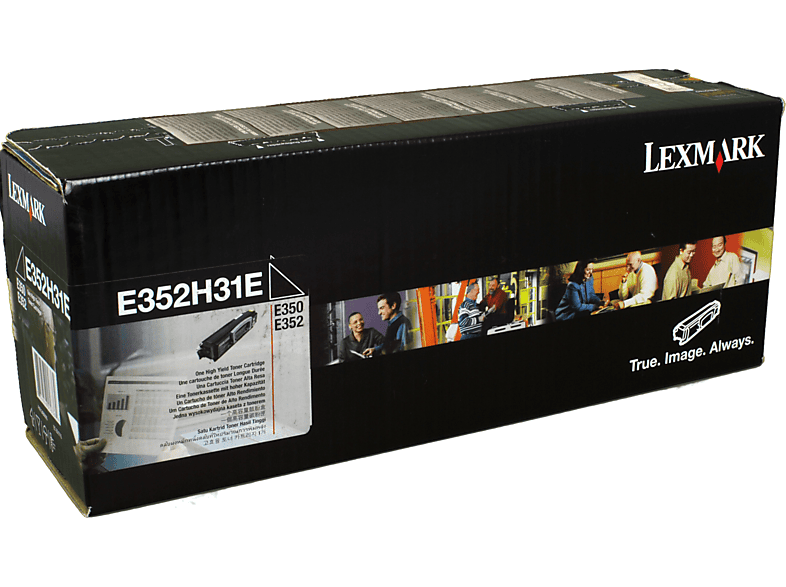 Toner schwarz LEXMARK E352H21E