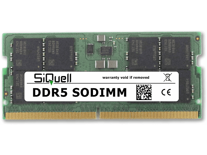SIQUELL RAM für HP EliteBook 865 G10 (PC5-38400S) Arbeitsspeicher 32 GB DDR5