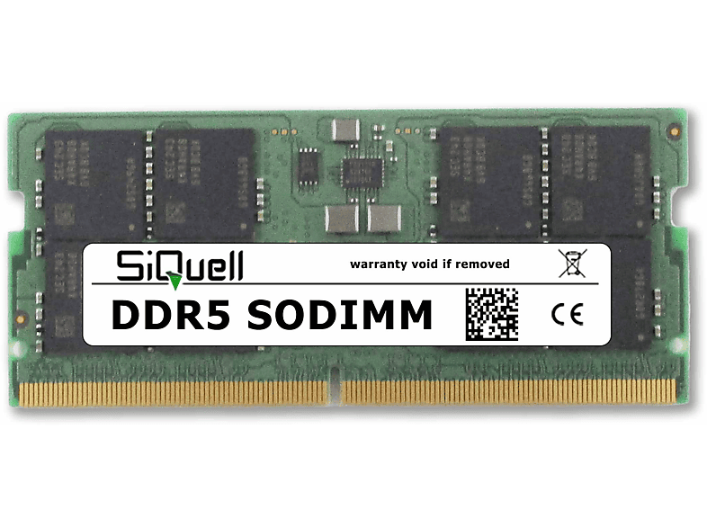 SIQUELL RAM für Acer Predator Helios 300 PH317-56-71R9 (PC5-38400S) Arbeitsspeicher 32 GB DDR5