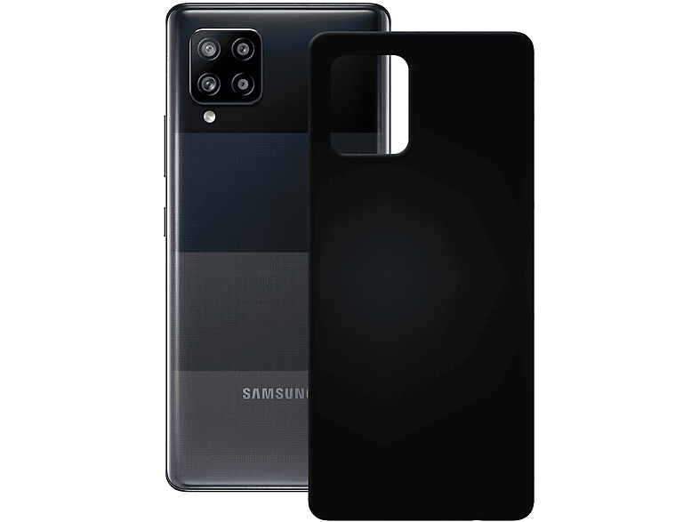 Backcover, Samsung, 5 TPU A42 Schwarz PEDEA G, Case, Galaxy