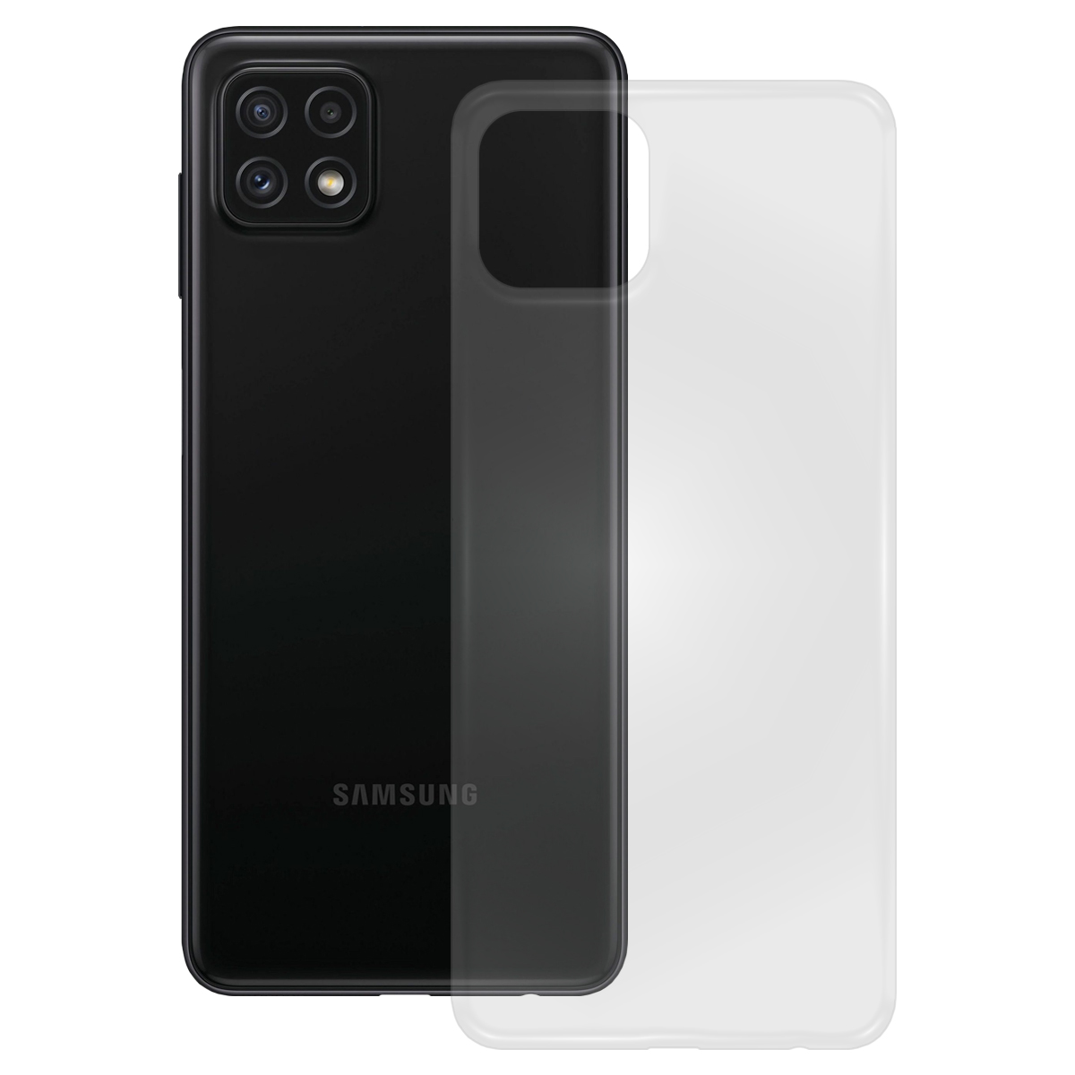 Case, Galaxy PEDEA Backcover, Samsung, TPU Transparent A22 5G,