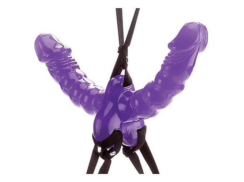 FETISH FANTASY SERIES Doppelter Strap-On-Dildo strapon