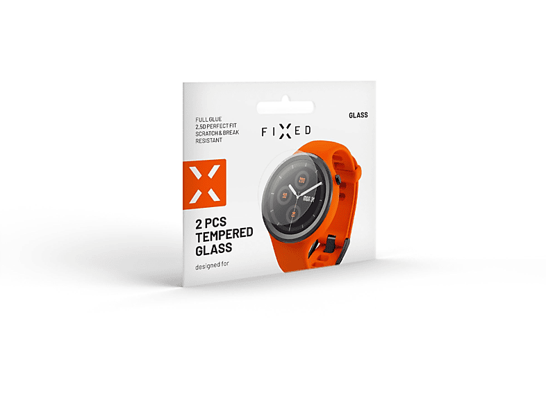 FIXED Smartwatch Transparent Amazfit, FIXGW-986, 2, Schutzglas T-Rex Schutzglas