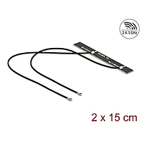 DELOCK 89454 Antenne, Schwarz