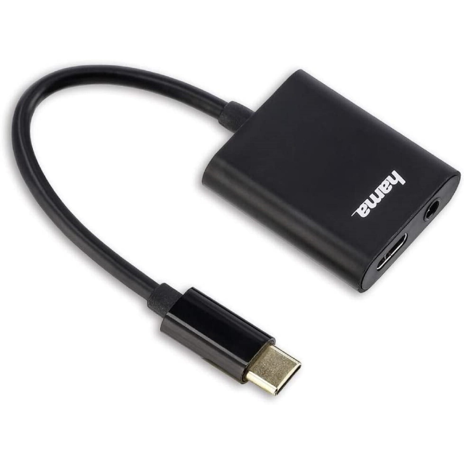 HAMA 2in1-USB-C-Audio/Ladeadapter Audio-Adapter