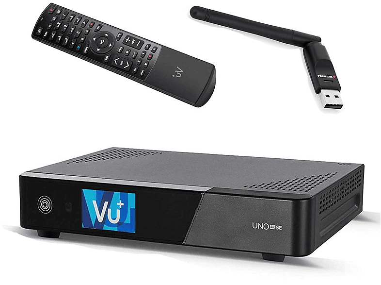 VU+ Uno 4K SE 1x DVB-C FBC Twin Tuner PVR Ready Linux Kabelreceiver UHD ...
