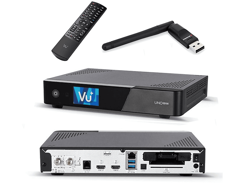 VU+ Uno 4K SE 1x DVB-S2 FBC Twin Tuner PVR Ready Linux ...