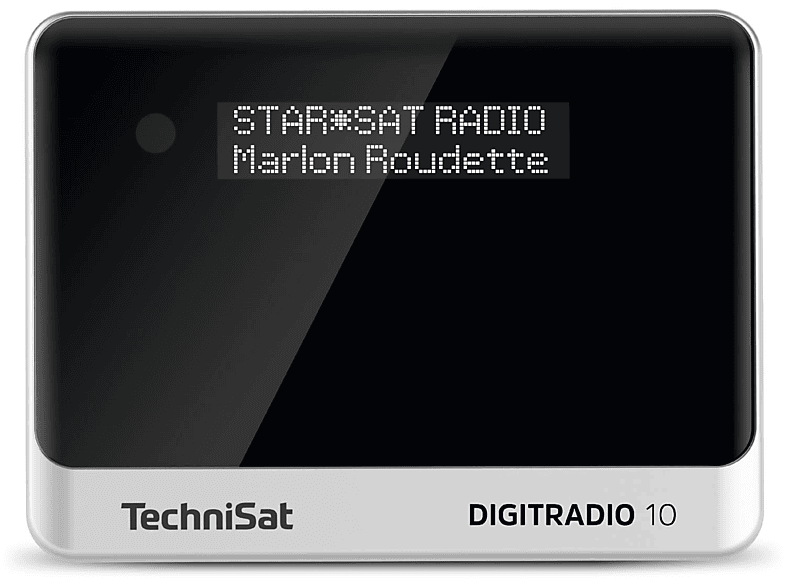TECHNISAT DIGITRADIO 10 Radio Hifi Adapter, DAB+, DAB, FM, AM, Bluetooth, schwarz/silber