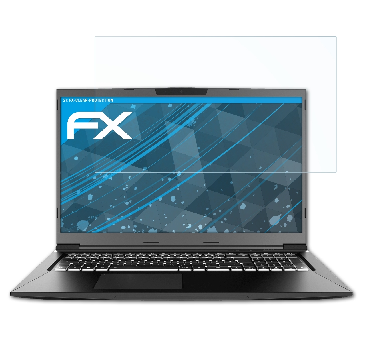 FX-Clear XMG Displayschutz(für Core 17) ATFOLIX 2x