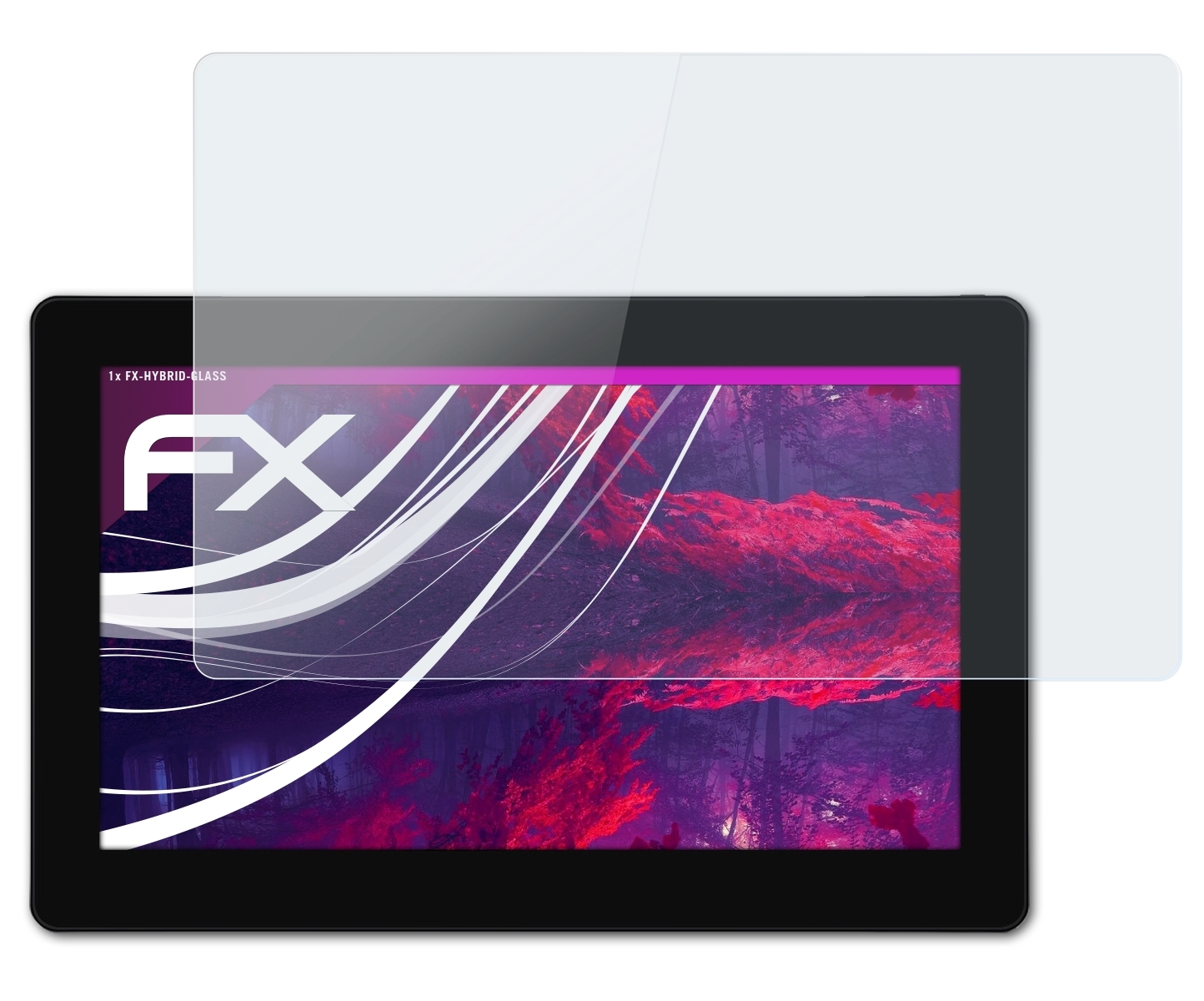 ATFOLIX FX-Hybrid-Glass Schutzglas(für Huion Kamvas Pro 16 4K)