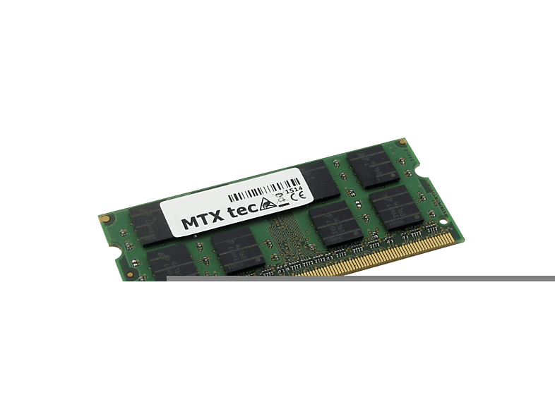 MTXTEC Arbeitsspeicher 1 GB RAM für SAMSUNG R505 FS03 Notebook-Speicher 1 GB DDR2