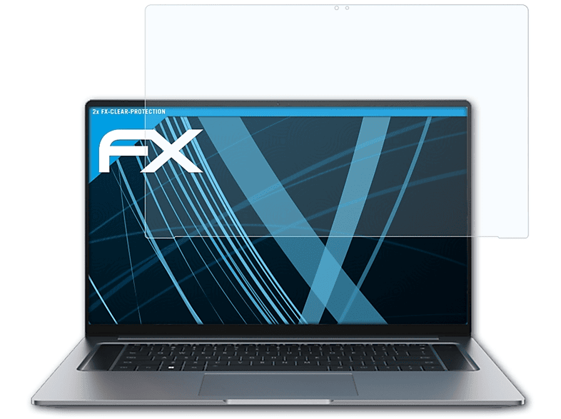 ATFOLIX MagicBook 2x FX-Clear 16) Honor Displayschutz(für
