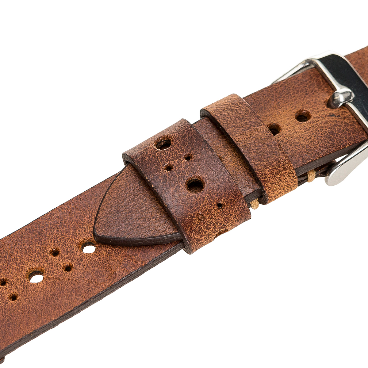 BURKLEY Vintage Leder Wechsel-Armband, Vorgängerversionen der SattelBraun und Apple, Watch, Ersatzband, Series alle 8 Apple