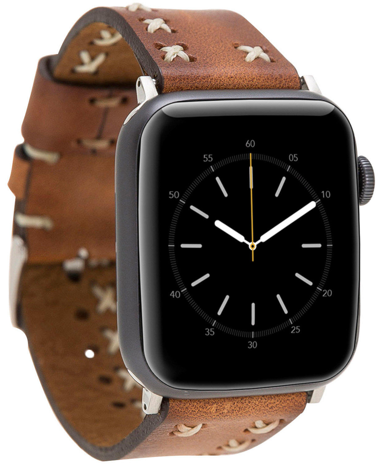 Sattelbraun und Apple alle Ersatzband, Series Wechsel-Armband, Vintage Watch, BURKLEY Apple, der Vorgängerversionen Leder 8