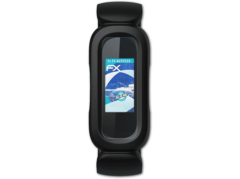 ATFOLIX 3x klar&flexibel Displayschutz(für Fitbit Ace 3)