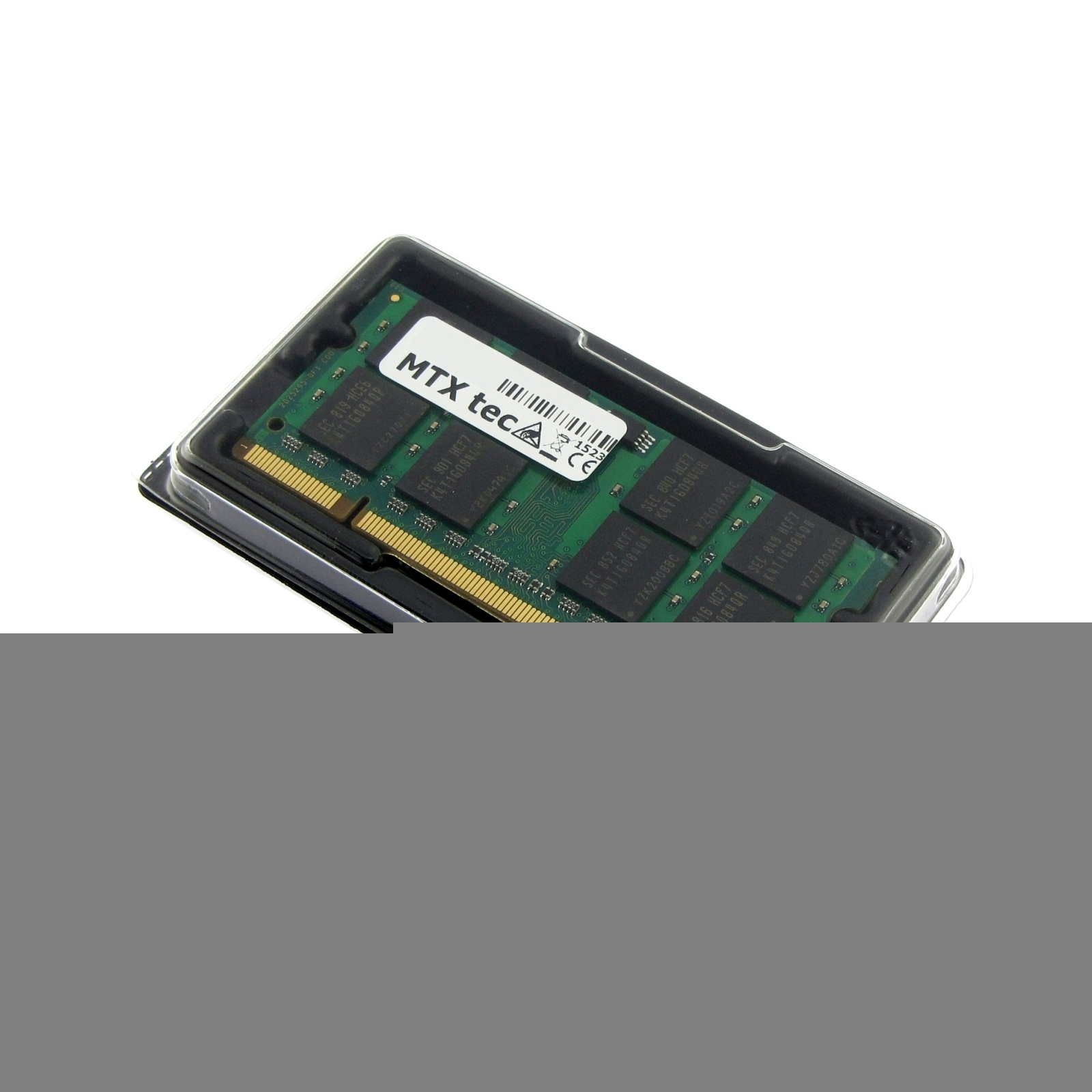 MTXTEC Arbeitsspeicher für GB DDR2 (1546) Inspiron AMD RAM DELL 4 4 GB 15 Notebook-Speicher