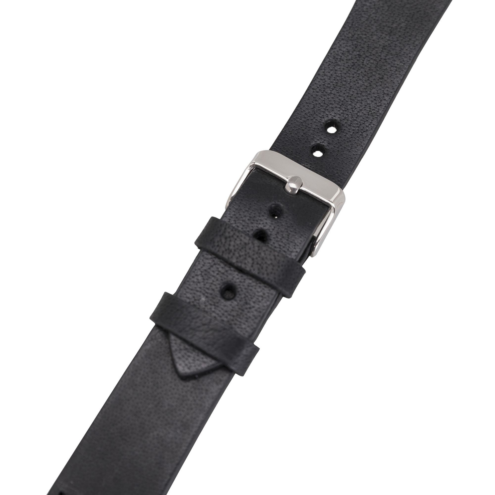 BURKLEY Vintage Büffel-Leder Wechsel-Armband, Ersatzband, Apple der 8 Watch, alle und Schwarz Apple, Series Vorgängerversionen