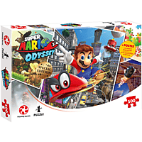 WINNING MOVES Super Mario Odyssey - World Traveler 500 Teile Puzzle