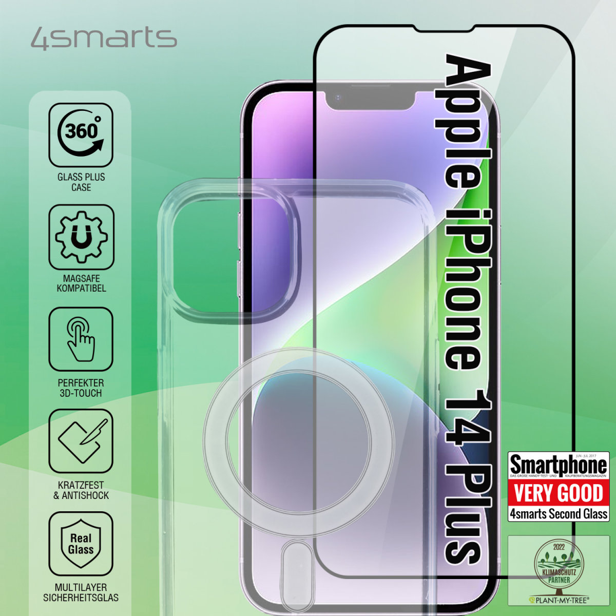 4SMARTS Starter Set 14 - APPLE, Backcover, Max, Premium X-Pro, iPhone
