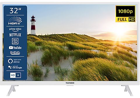 TELEFUNKEN XF32SN550S-W LED TV (Flat, 32 Zoll / 80 cm, Full-HD, SMART TV) |  SATURN