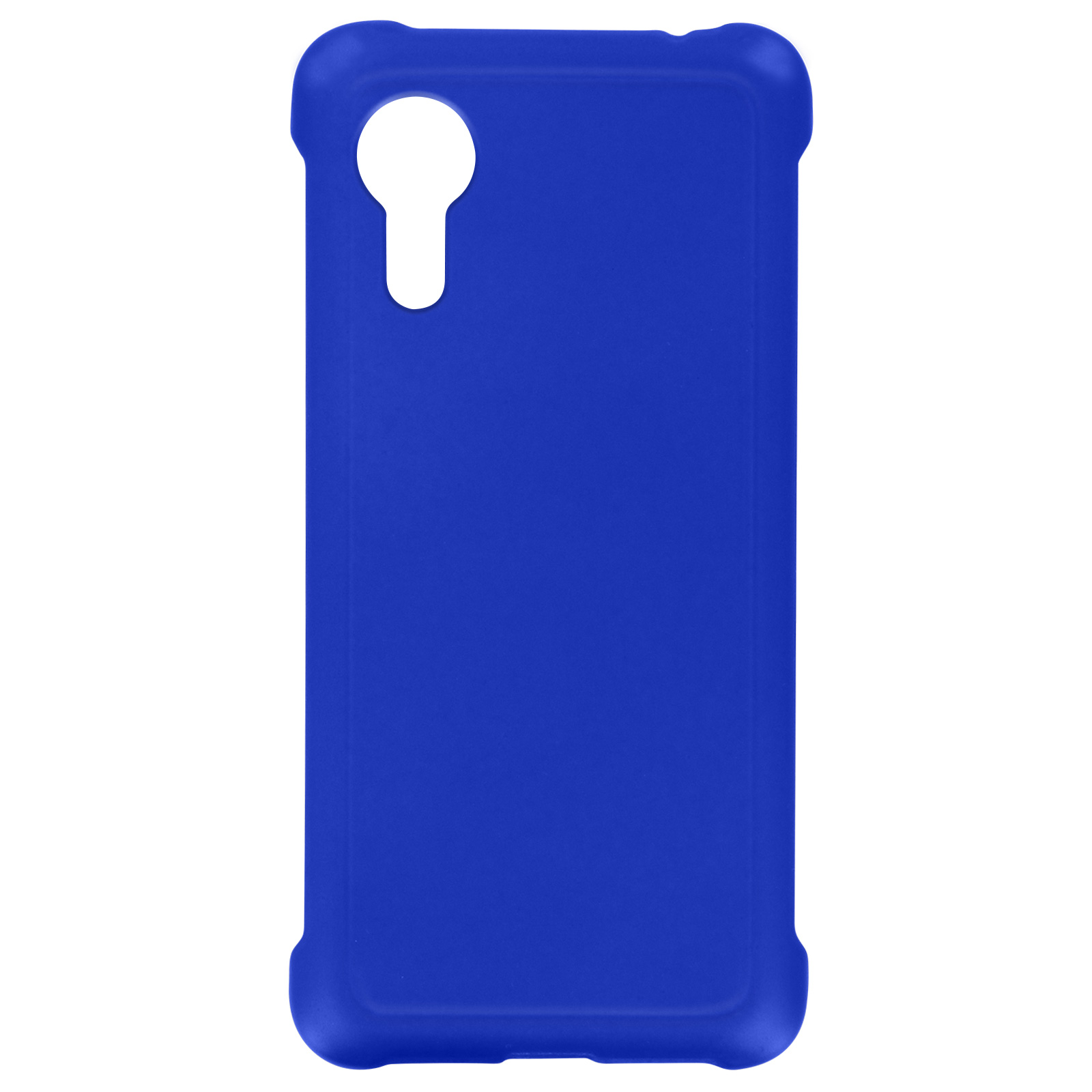 Backcover, Galaxy 5, Xcover Blau Samsung, AVIZAR Series, Rubber