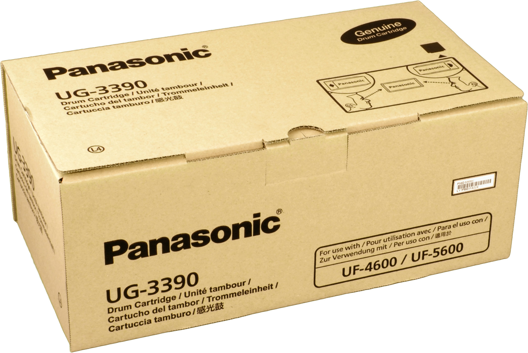 PANASONIC (UG-3390) UG-3390 Trommel schwarz