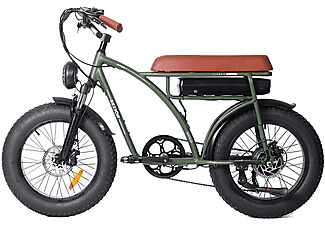 BEZIOR XF001-G All Terrain Bike (ATB) (Laufradgröße: 20 Zoll, Unisex-Rad, 1000W, Grun)