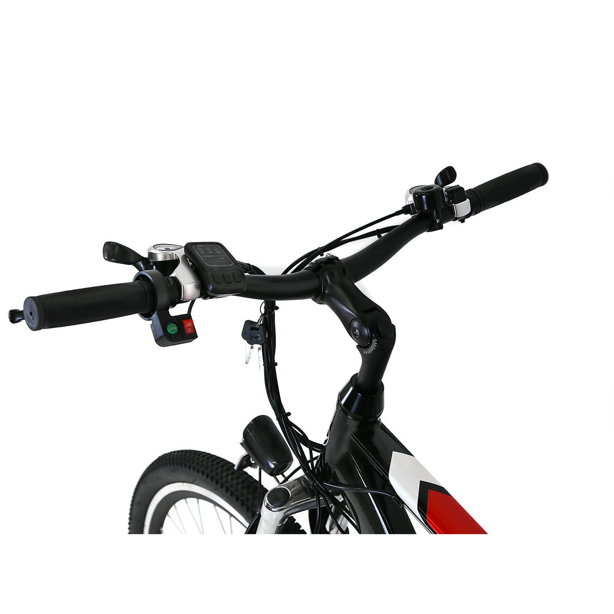 MYATU EB-B All Terrain Bike (Laufradgröße: 26 Schwarz) Unisex-Rad, Zoll, (ATB)