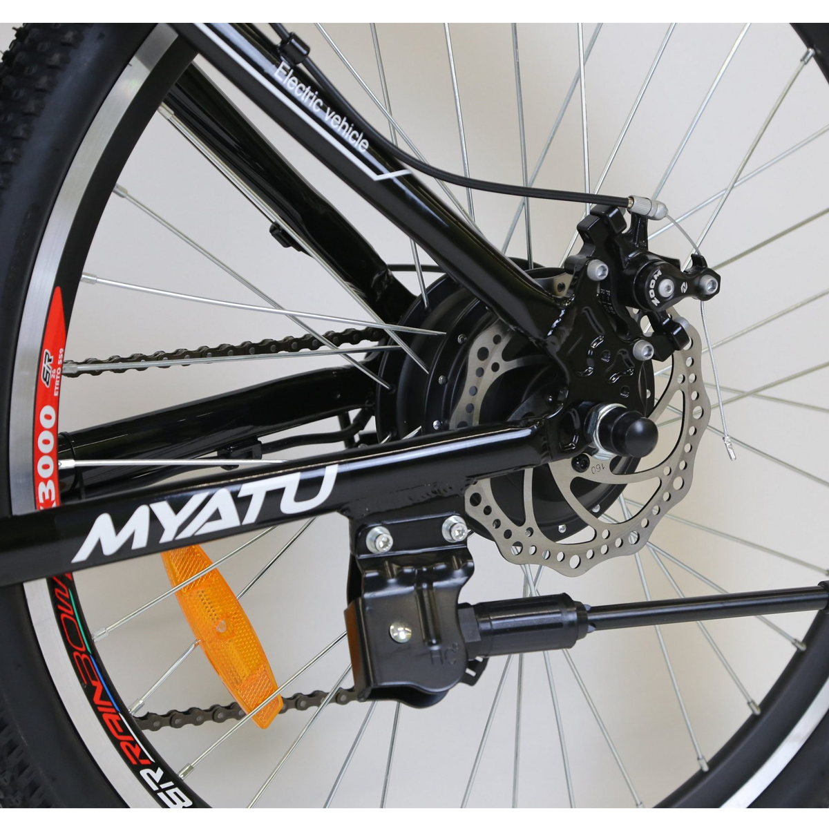 (ATB) MYATU (Laufradgröße: Zoll, Unisex-Rad, All 26 EB-B Terrain Bike Schwarz)