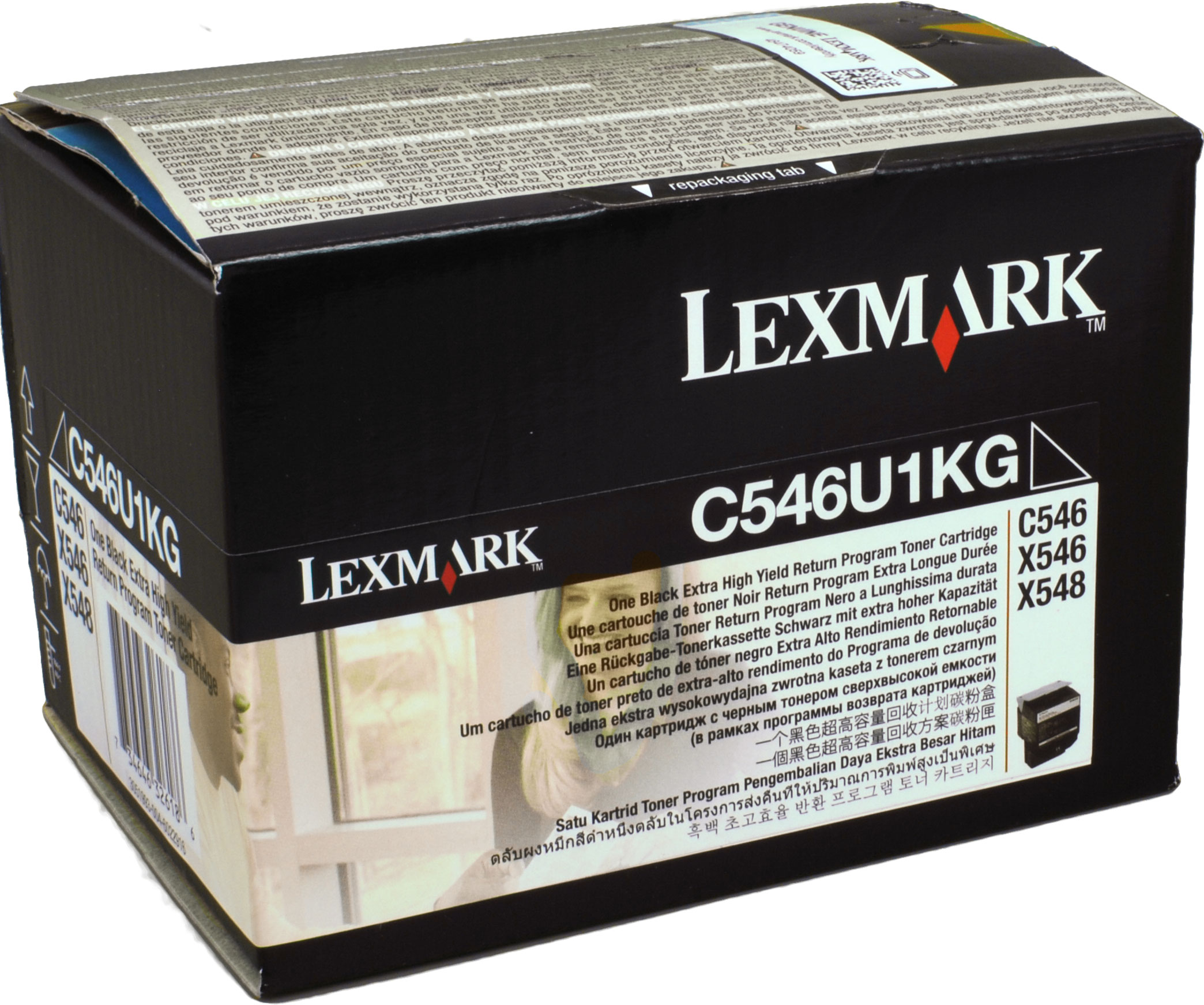 LEXMARK C546U2KG Toner schwarz (C546U1KG)