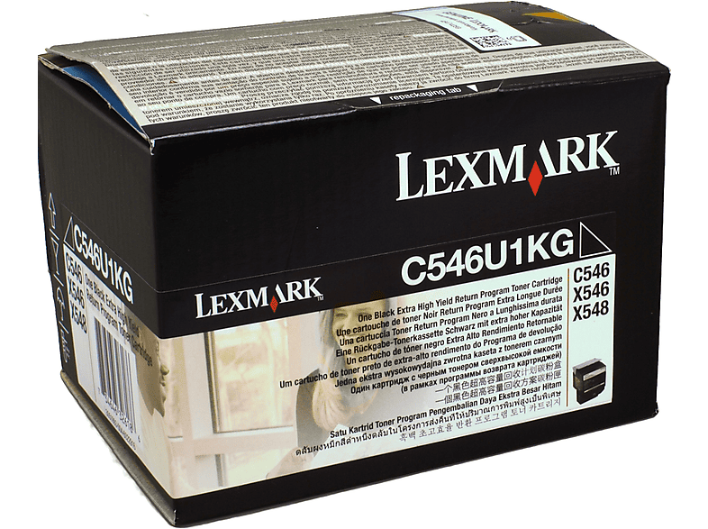LEXMARK C546U2KG Toner schwarz (C546U1KG)