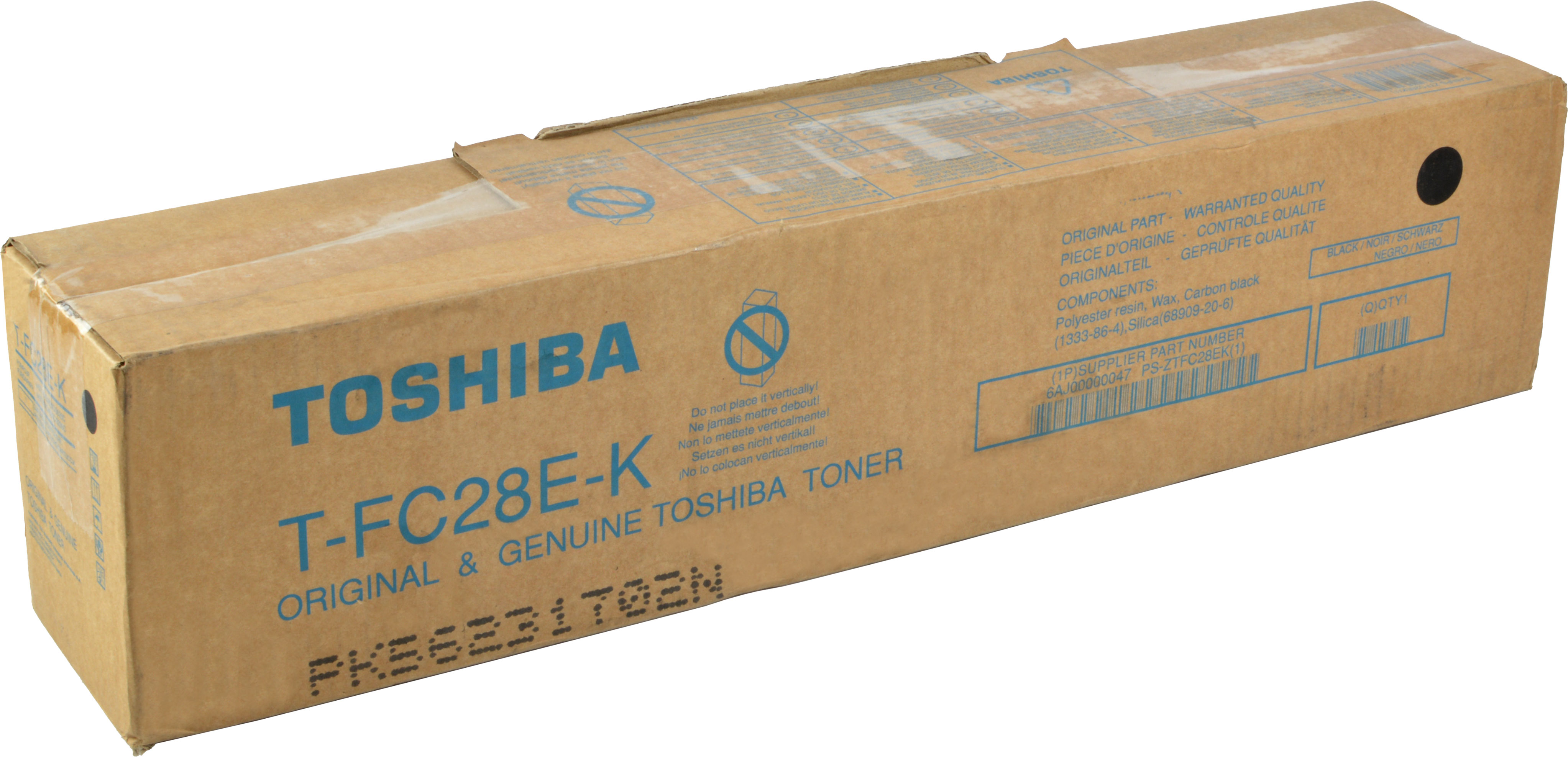 TOSHIBA T-FC28E-K Toner schwarz (6AJ00000047)