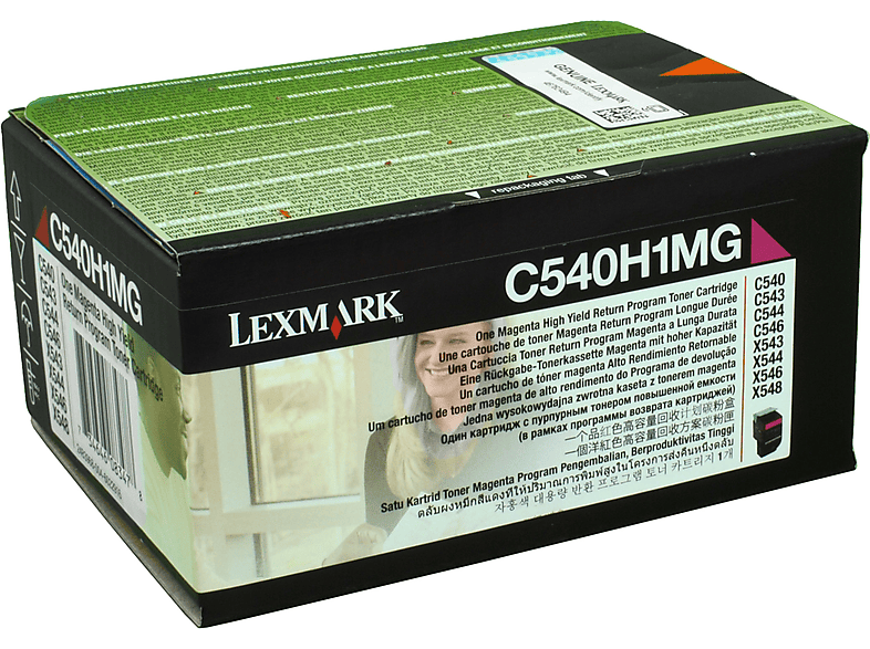 LEXMARK magenta Toner C540H2MG (C540H1MG)