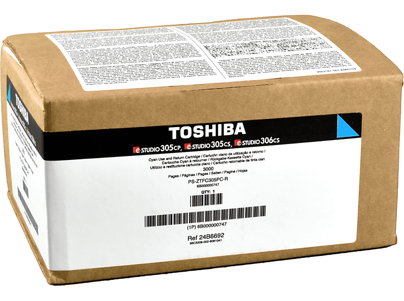 TOSHIBA T-305PC-R Toner cyan (6B000000747)
