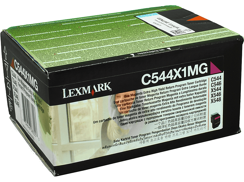 LEXMARK C544X2MG Toner magenta (C544X1MG)