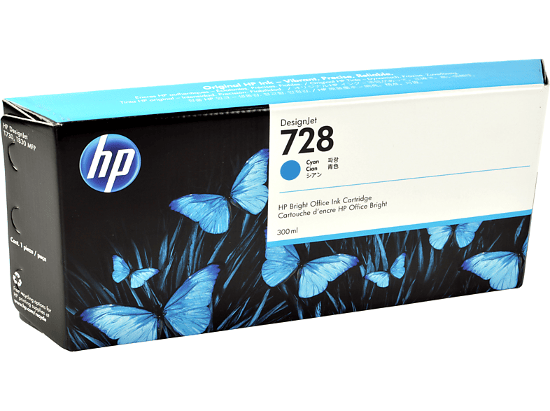 HP 728 Tinte cyan