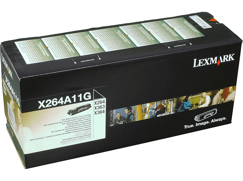 LEXMARK Toner (X264A11G) schwarz X264A11G