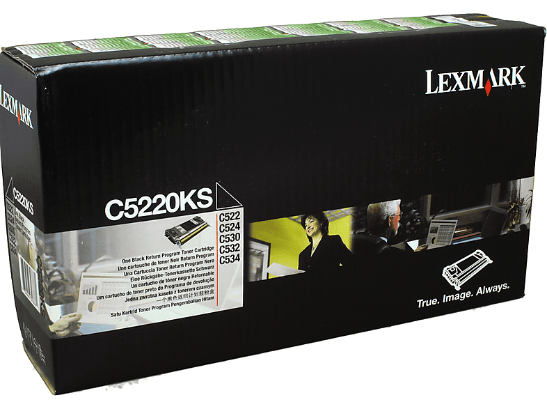 LEXMARK C5222KS Toner schwarz (C5220KS)