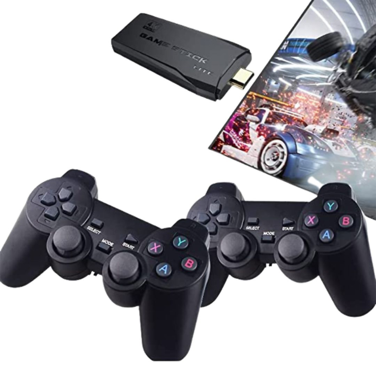 Consola Retro - CONSPENANDOWL KLACK, 64 GB, Blanco