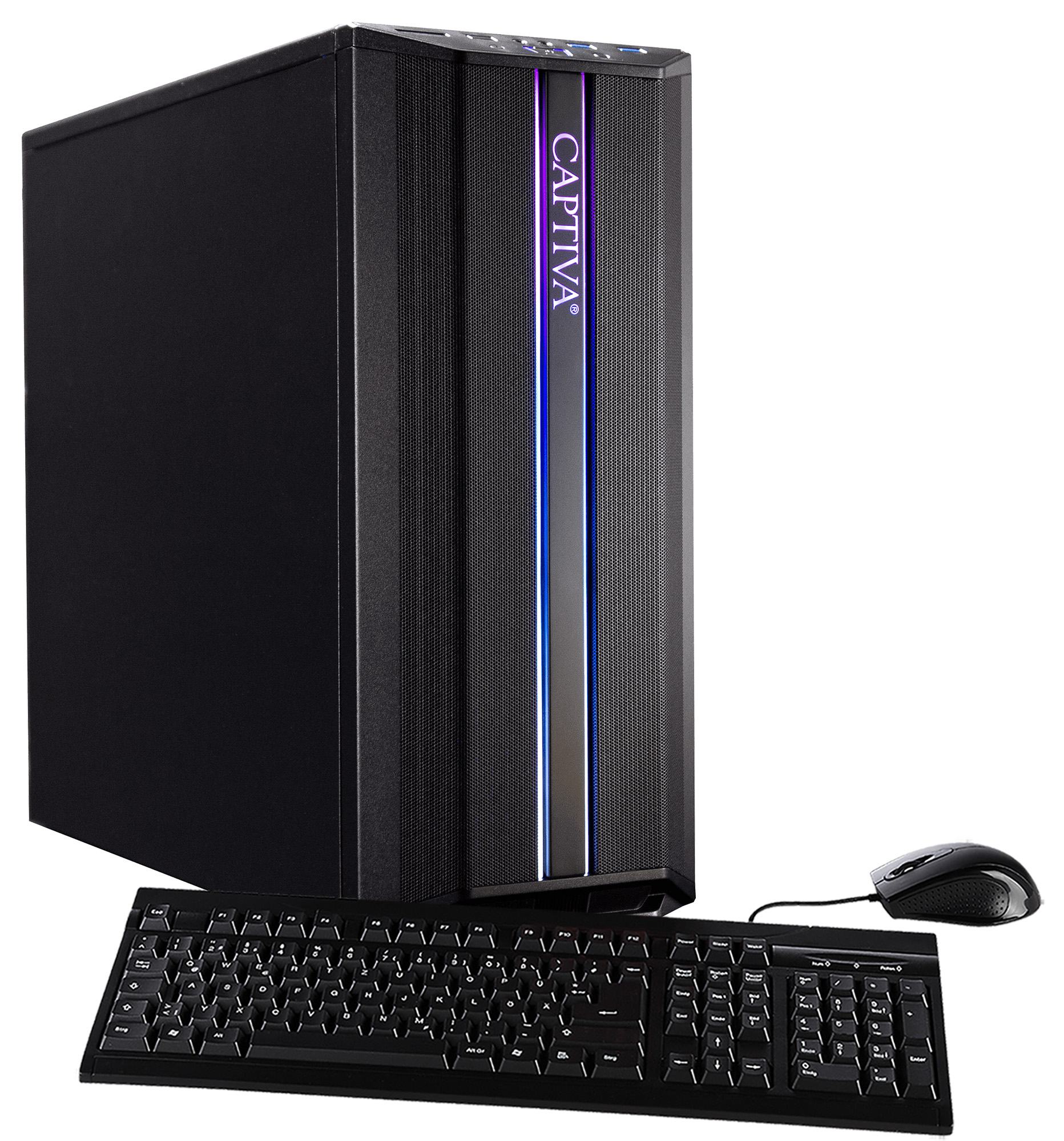 CAPTIVA Advanced Gaming R69-338, AMD NVIDIA Betriebssystem, ohne Gaming-PC Prozessor, GB SSD, GB Ryzen™ 8 3050, 32 500 GeForce GB 5 mit RAM, RTX™