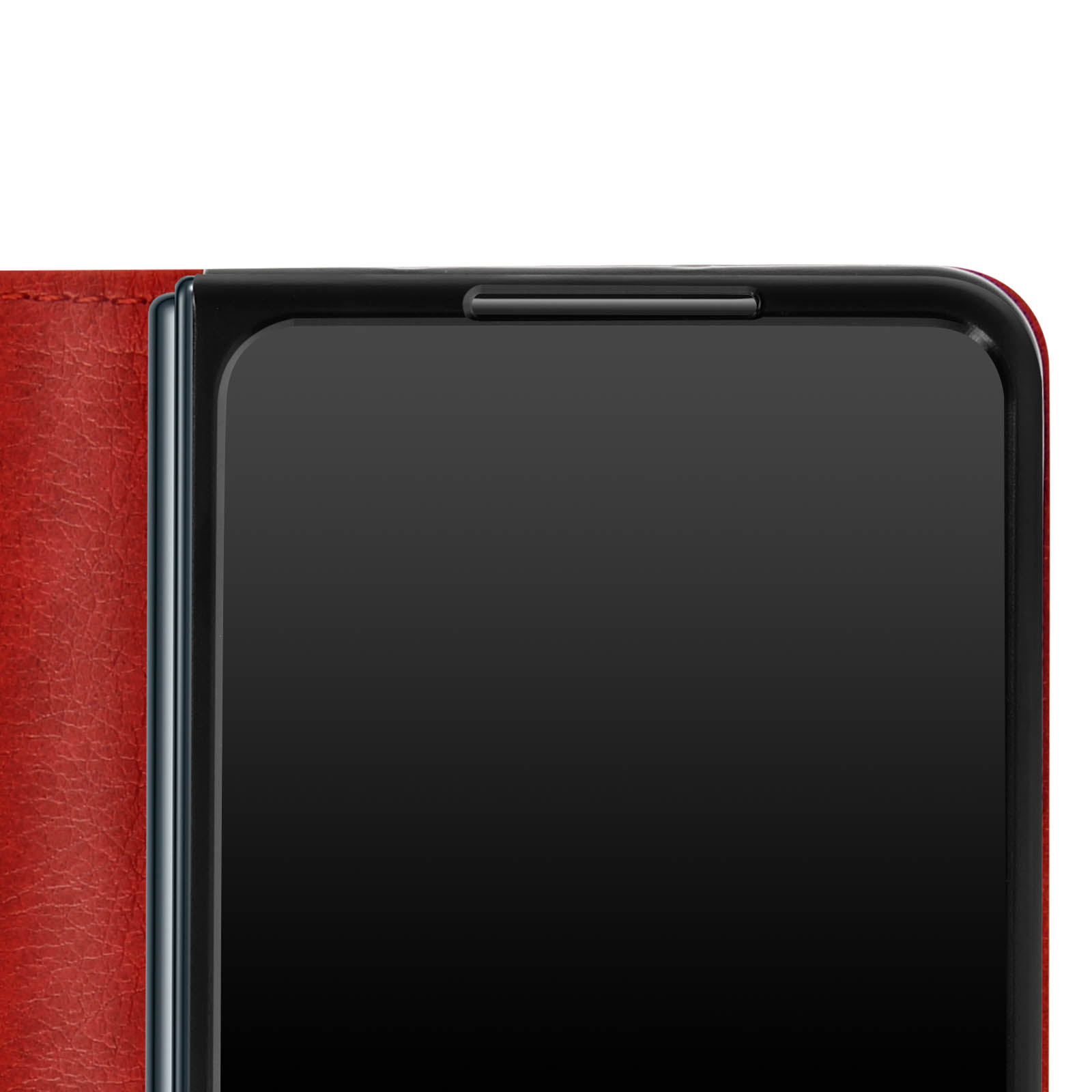 Fold Backcover, Z Galaxy AVIZAR 3, Chesterfield Samsung, Rot Series,